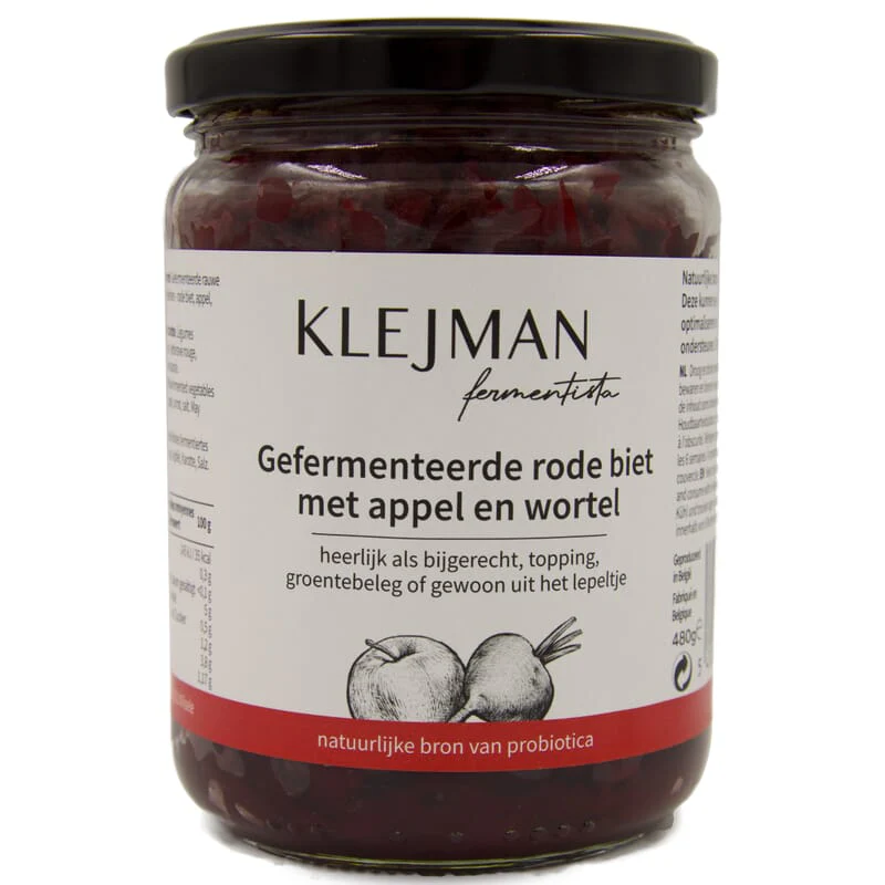 Gefermenteerde rode biet met appel